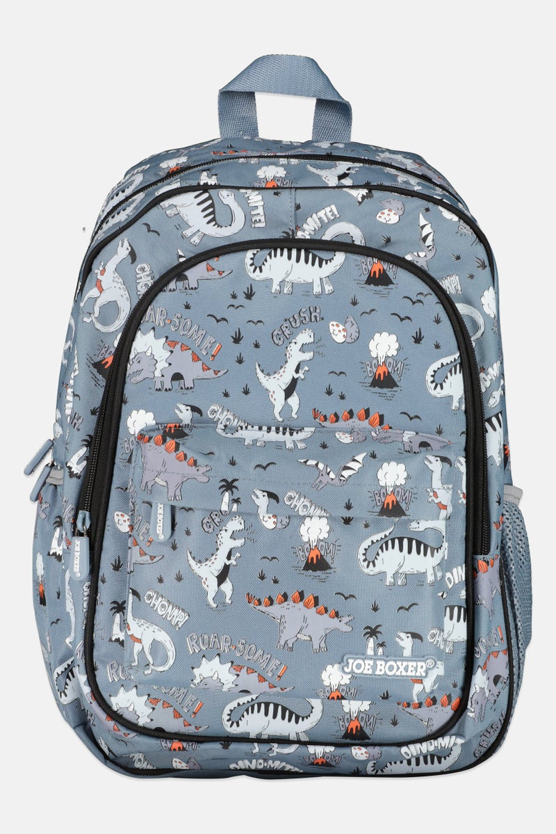 Joe Boxer Kids Boy Graphic Print Backpack, Multicolor - Image 1