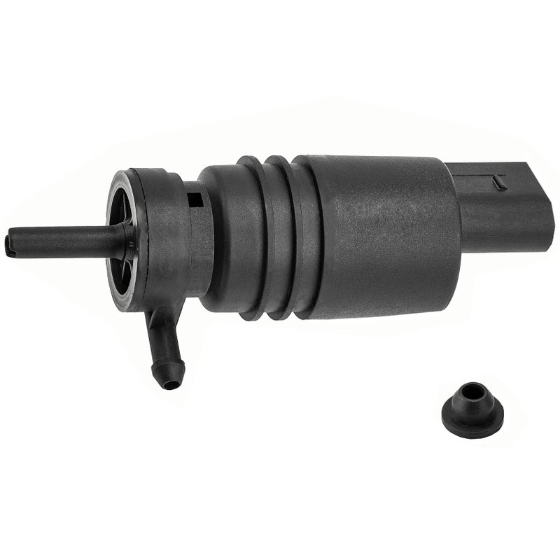 deemars Front Windshield Washer Pump Windshield Wiper Pump with Grommet Compatible with Audi BMW MercedesBenz Chevy Chrysler Replace OEM67128362154 67128377612 21323232316B