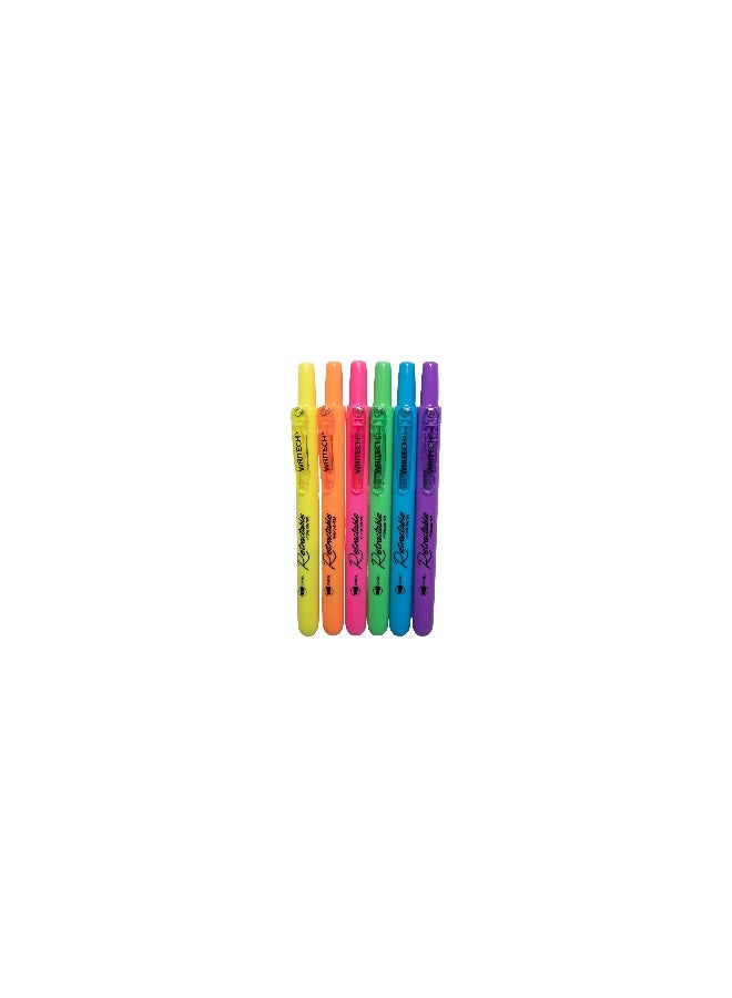 Writech highlighter 6 colors Neon 6pcs