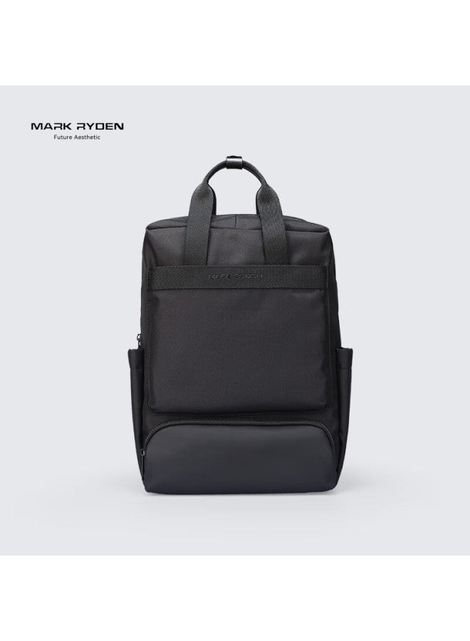 Mark Ryden Men's Travel Backpack Commuter Large Capacity Laptop Bag College Student School Bag Mr3811 Classic Black - Image 1