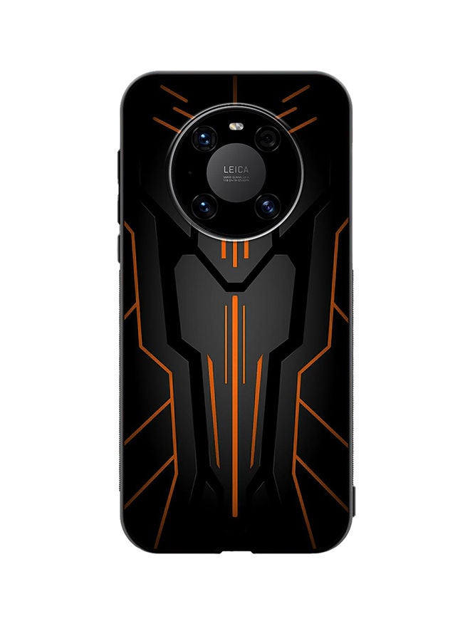 VR CREATIVE غطاء حماية لهاتف هواوي ميت 40 بتصميم سرك الأسود متعدد الألوان - Image 1