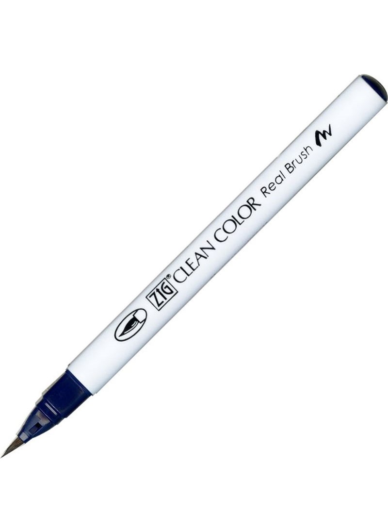 Zig Clean Color Real Brush Rb-6000At 035 Deep Blue 