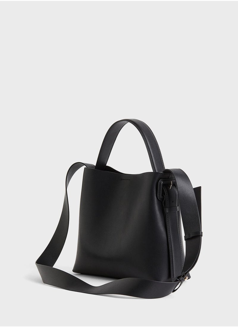 H&M - Faux Leather Bag - Image 1