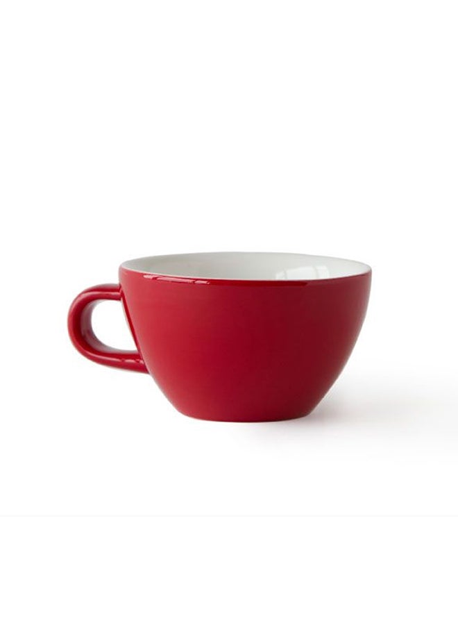 acme - Evolution Rata Red Cappuccino Cup, 190 ml, Set of 6 - Image 1