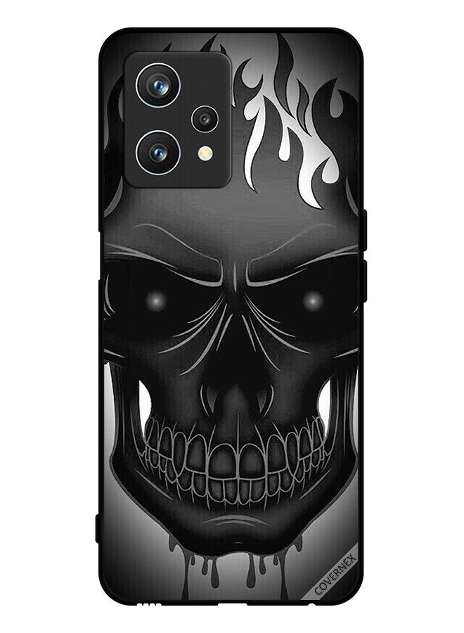 Covernex Protective Case Cover For Realme 9 Pro Skull Art - Image 1