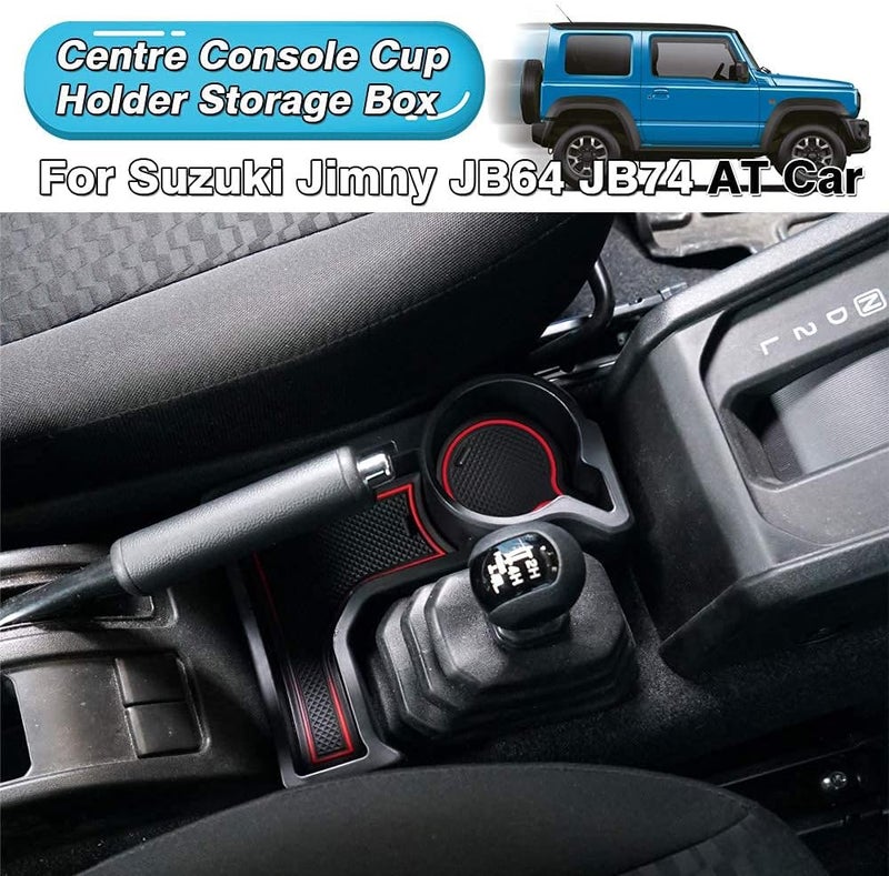 Autorder Center Console Cup Holder Storage Tray for 2019-2023 Suzuki Jimny JB64W JB74W - Image 2