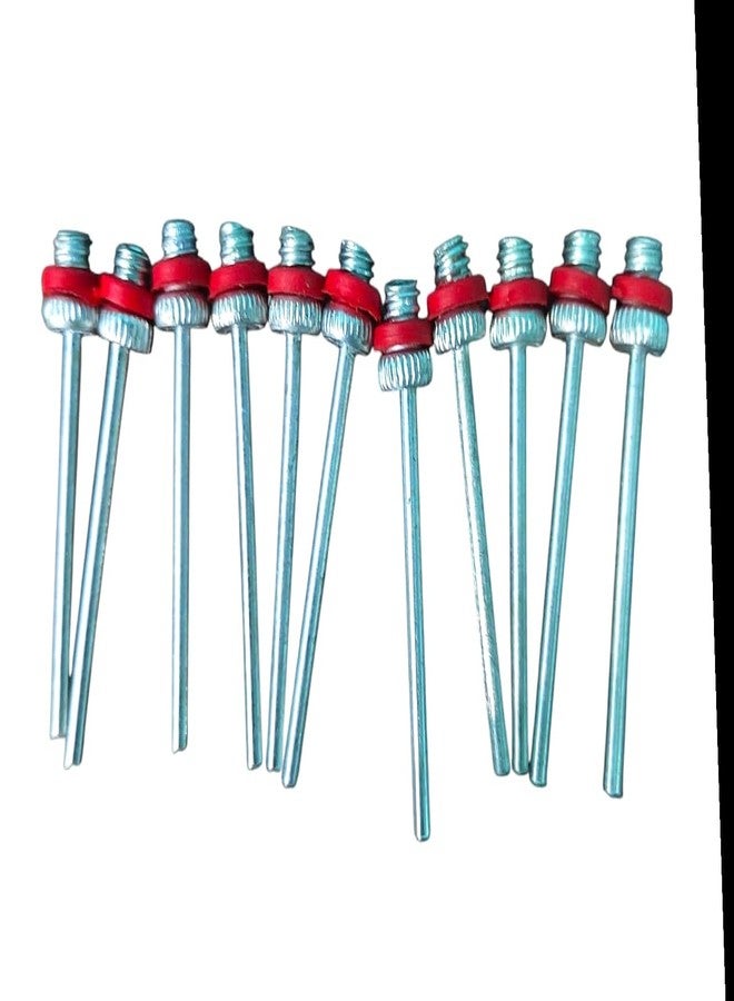 AARMAX Stainless Steel Football, Volleyball, Basketball Air Pump Needle Pin (Silver, Pack of 12) - Image 2
