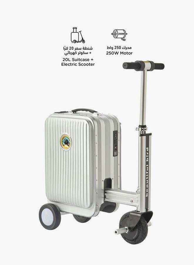 Wave Electric Bike Luggage with Retractable Handlebar - Image 3