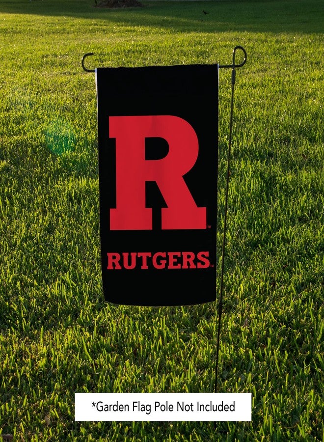 Desert Cactus Rutgers R Garden Flag – 19 x 12 inch Rutgers Scarlet Knights Banner, For Outdoor Display and Events (Design C) - Image 5