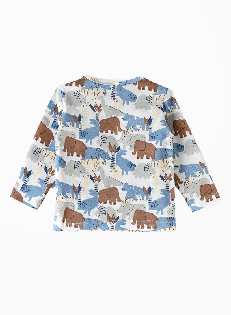 JAM Boys' Animal Print Long-Sleeve Top  - Image 2