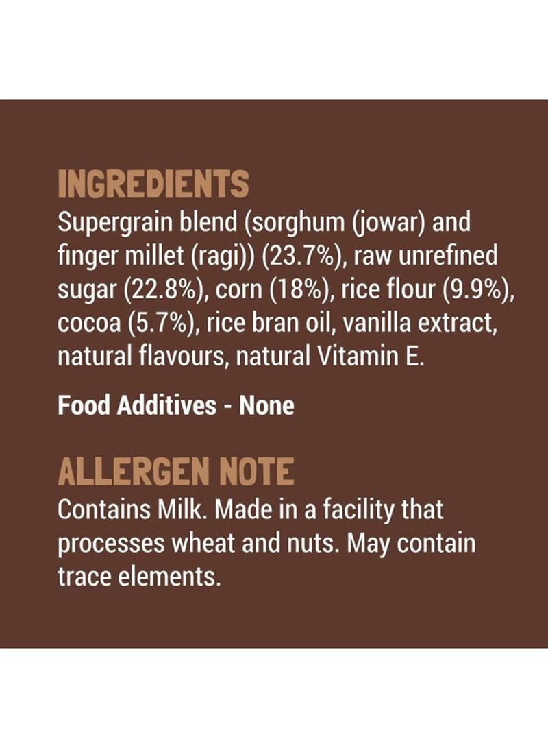 Slurrp Farm Choco Crunch Chocolate Ragi Stars And Moons Cereal No Refined Sugar 400g - Image 3