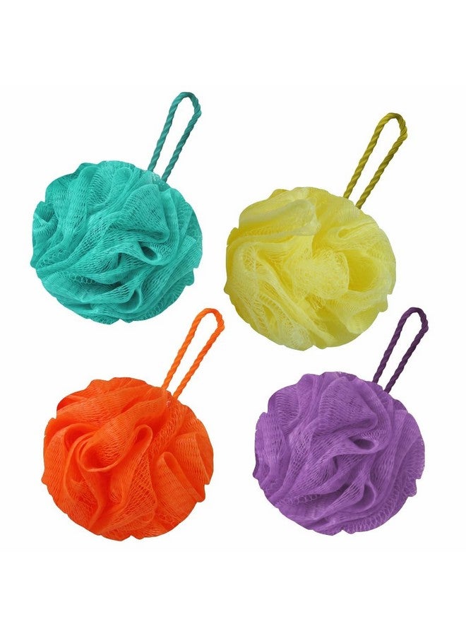MR.THINDZ Sponge Loofah Indulge In Ultimate Shower Bliss! Soft, Fluffy, & Enriched With Multiple Layers Of Fibrous Matrix For A Truly Invigorating Bath Experience (Pack of 4) - Image 1