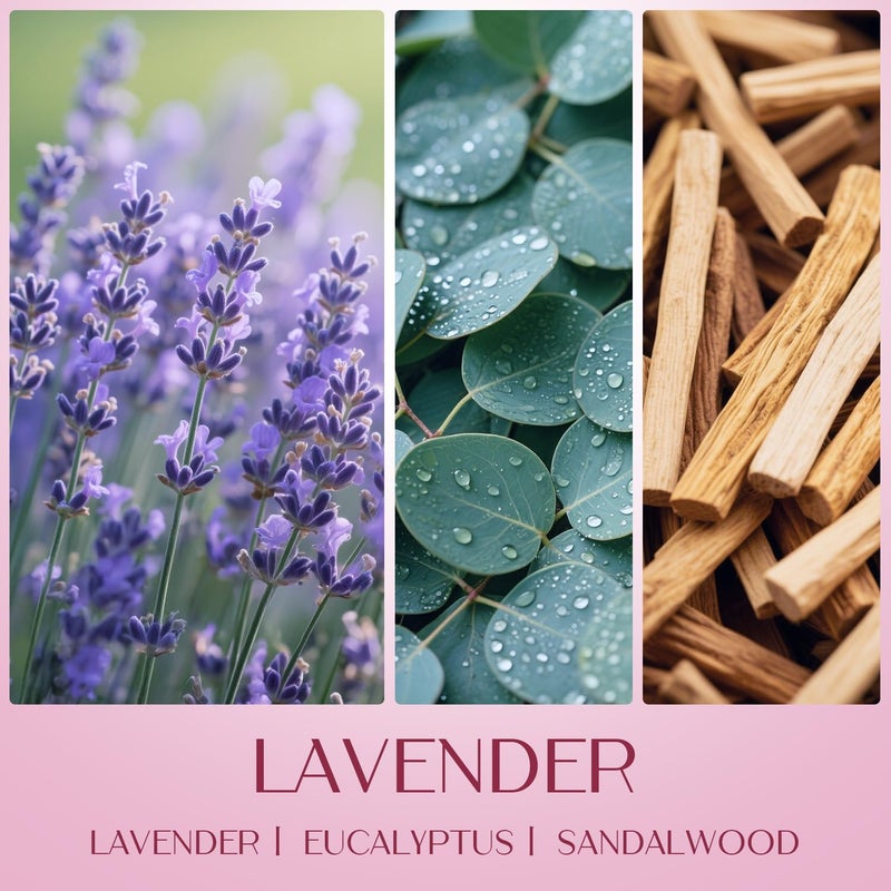Waxcanpy Scented Candles for Women, Soy Candles for Home Scented, Candle Gift Set with Lavender & Vanilla Scents, 2 Pack Aromatherapy Candle for Relaxing, Stress Relief & Home Decor - Image 4
