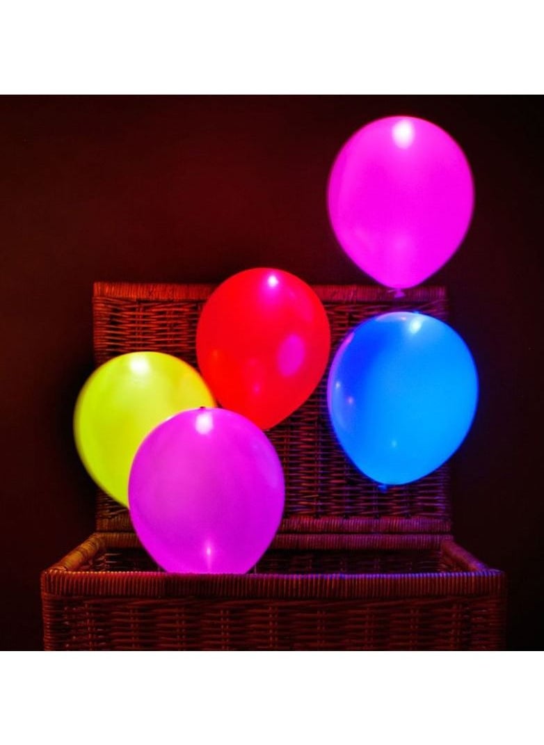 Highland - 25-Piece Glow in The Dark LED Balloon for Birthday Party Decoration - Image 1