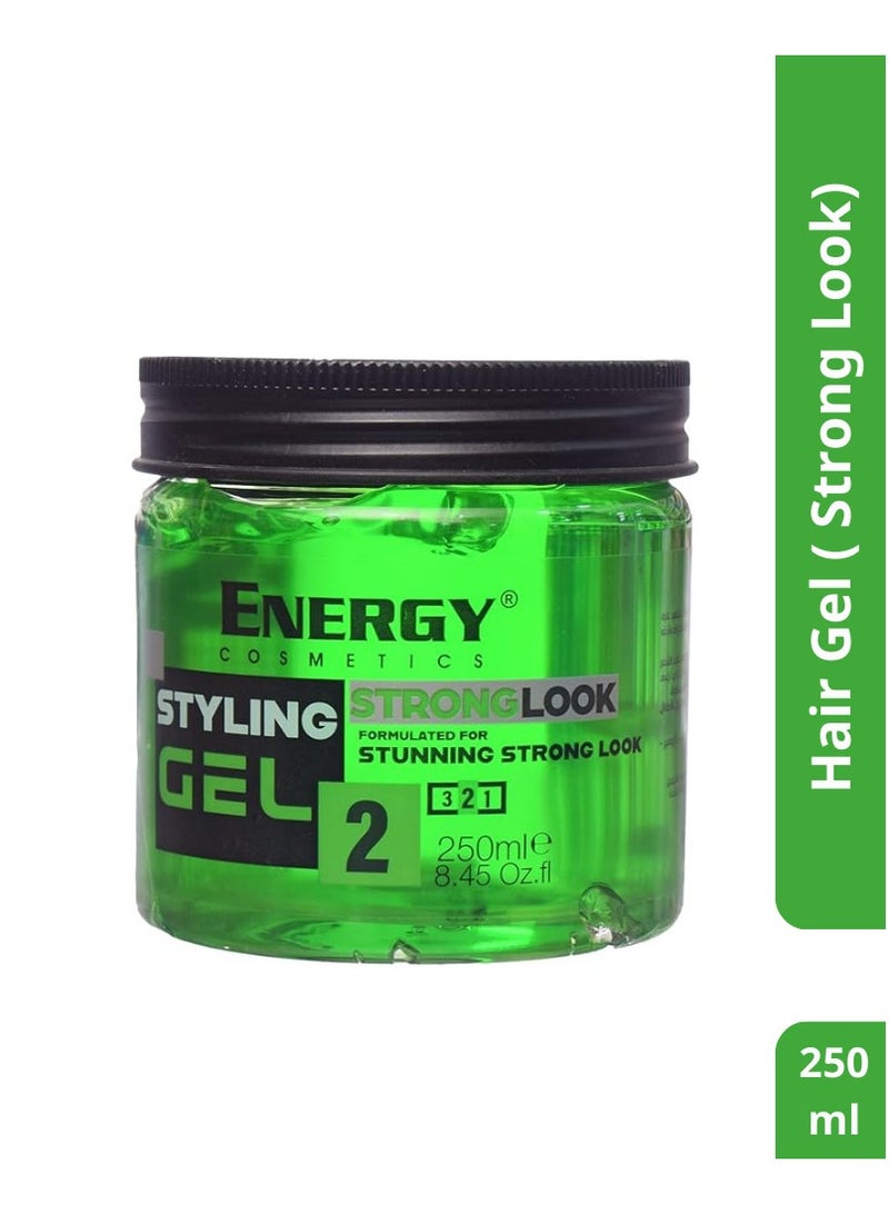 إنيرجي كوزماتيكس جل تصفيف الشعر سترونج لوك - 250 مل - Image 1