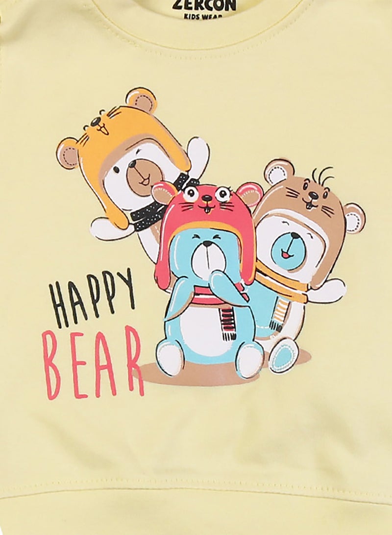 زيركون بيجامة خريفي لحديثي الولادة - 1248 - Image 2