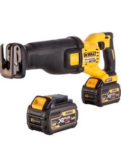 DEWALT Dewalt 54V Xr Flexvolt Recip Saw - Kitted 2X Batteries Yellow Black Dcs388T2-Gb  - Image 1