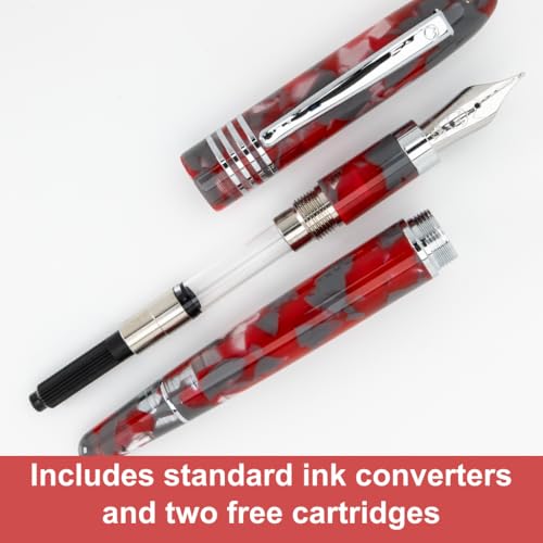 Monteverde Ruby Mountain Fountain Pen - B - Image 4