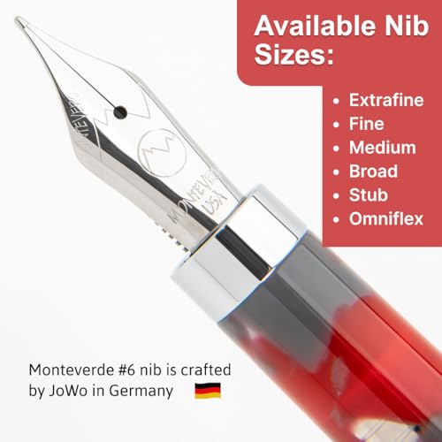 Monteverde Ruby Mountain Fountain Pen - B - Image 3