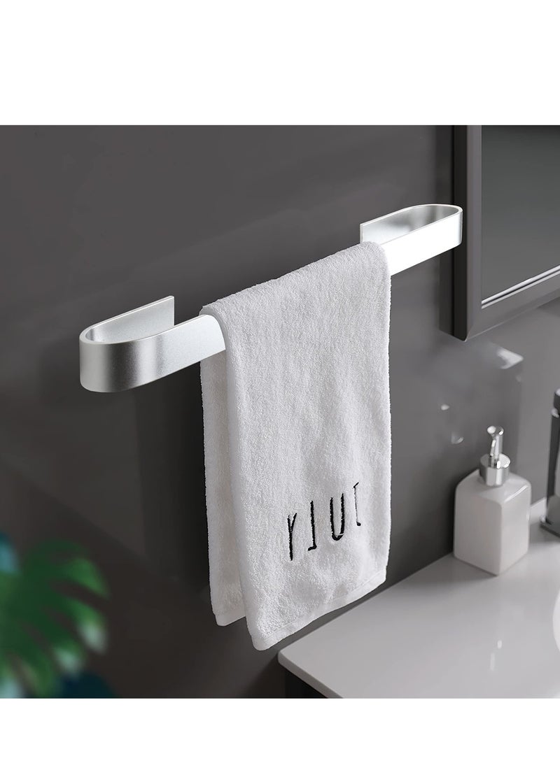 SYOSI Towel Rail, Stainless Steel Bath Towel Bar, No Drilling Self Adhesive Towel Holder, Bathroom Towel Rack Towel Ring SUS-304 Hand Towel Ring for Kitchen Living Bedroom (15.7"/ 40 cm) - Image 4