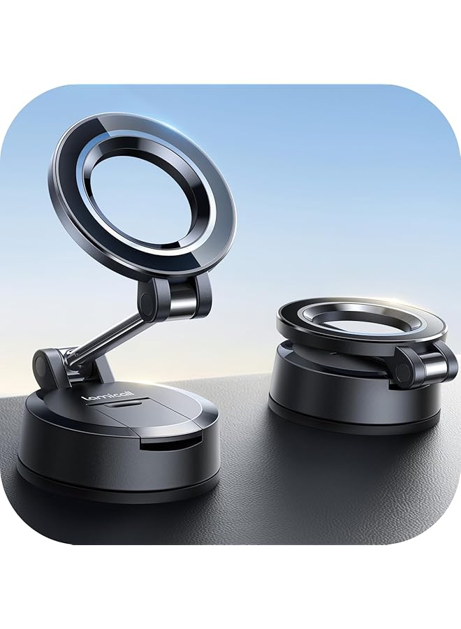 Green Tiger Phone Mount for Car [70LBS Powerful Suction] for Magsafe Car Mount, 360° Adjustable Suction Cup Phone Mount Dashboard & Windshield for Truck for iPhone 17 All Smartphone - Image 1