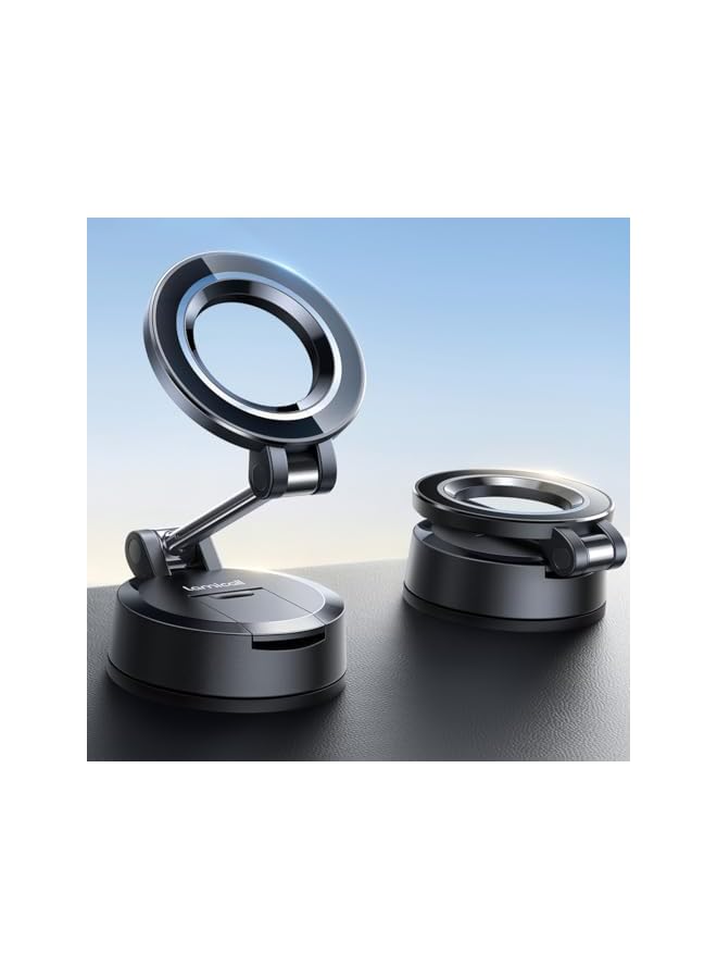 Green Tiger Phone Mount for Car [70LBS Powerful Suction] for Magsafe Car Mount, 360° Adjustable Suction Cup Phone Mount Dashboard & Windshield for Truck for iPhone 17 All Smartphone - Image 2