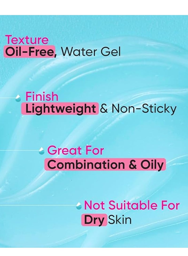 Dot & Key Dot & Key 72 HR HYDRATING GEL + PROBIOTICS 60 ml, with Hyaluronic Acid, Kombucha & Rice Water, Oil-Free, Non Comedogenic, Lightweight gel moisturizer, for all skin types  - Image 4