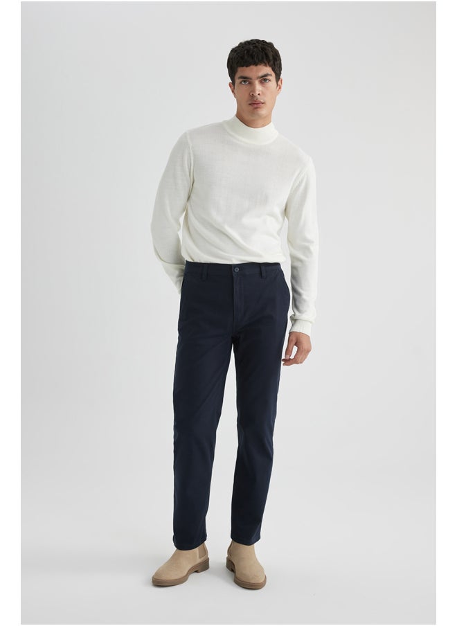 DeFacto - Man Regular Fit Chino Trousers - Image 1
