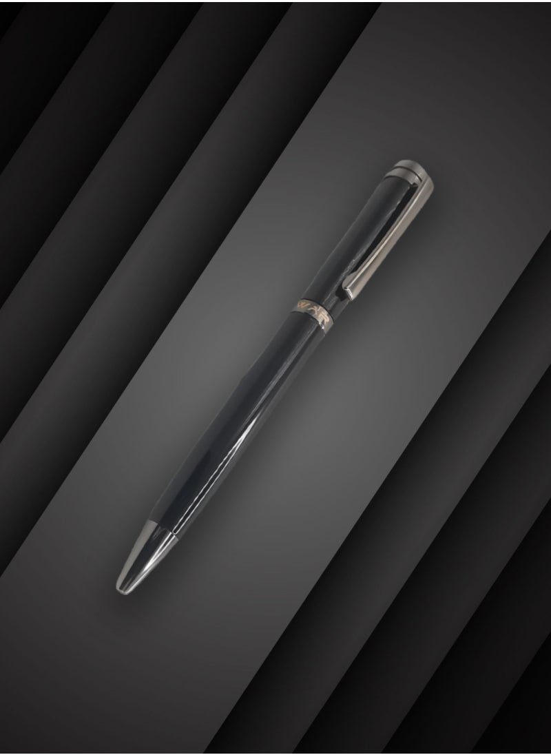 JADWAR - A high-end elegance steel pen with high performance and beautiful design, with fine details that add a unique touch of beauty. - Image 1