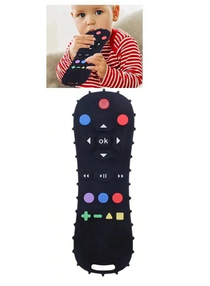 Baby Teether Toy Chew Toy TV Remote Control Shape Teething Relief Baby Toy For Infants - Image 1