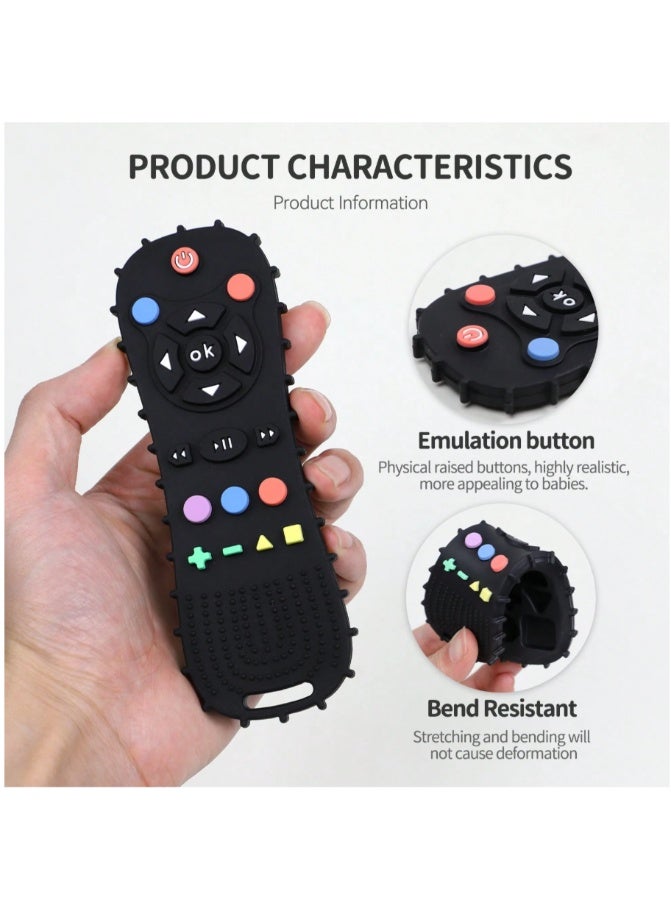 Baby Teether Toy Chew Toy TV Remote Control Shape Teething Relief Baby Toy For Infants - Image 2