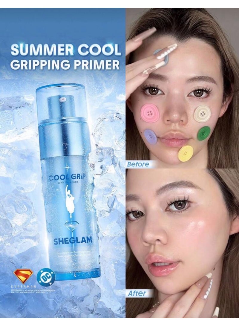 SHEGLAM Good Grip Cool Soothing Primer blue - Image 3