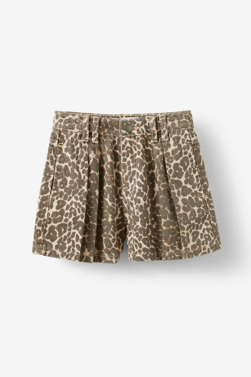 Cotton On Sarai Pleat Front Denim Short