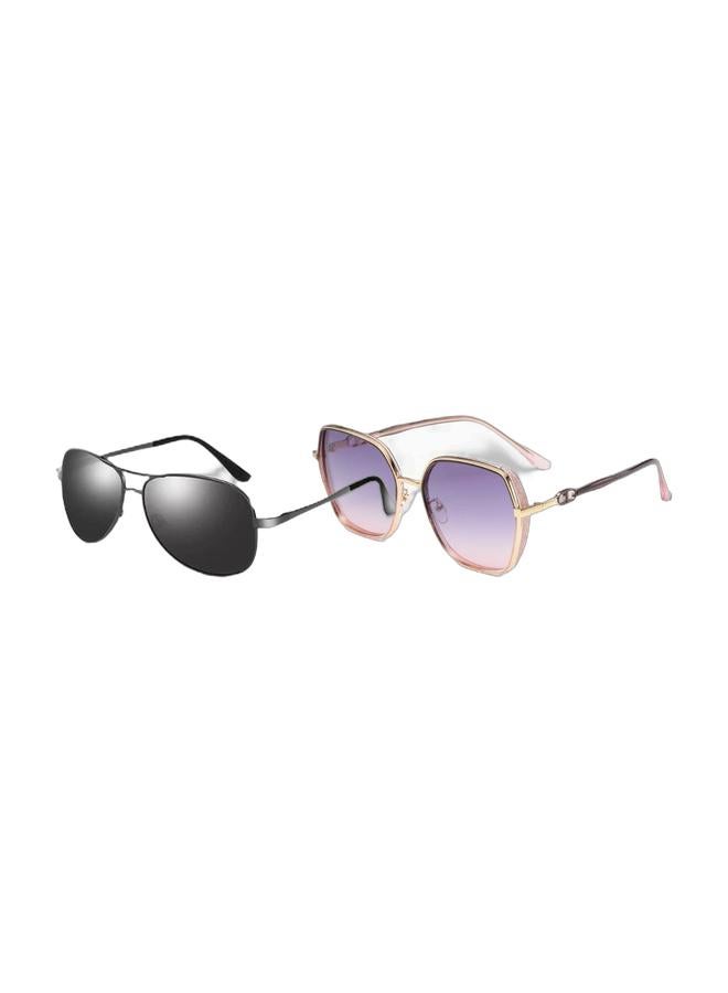 Limited Time Premium Men & Women Sunglasses Combo – Special Discount Offer - Image 1