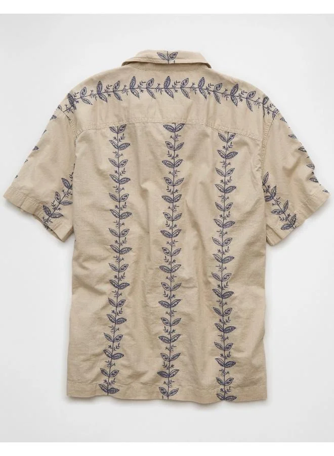 American Eagle Striped Regular Fit Shirt