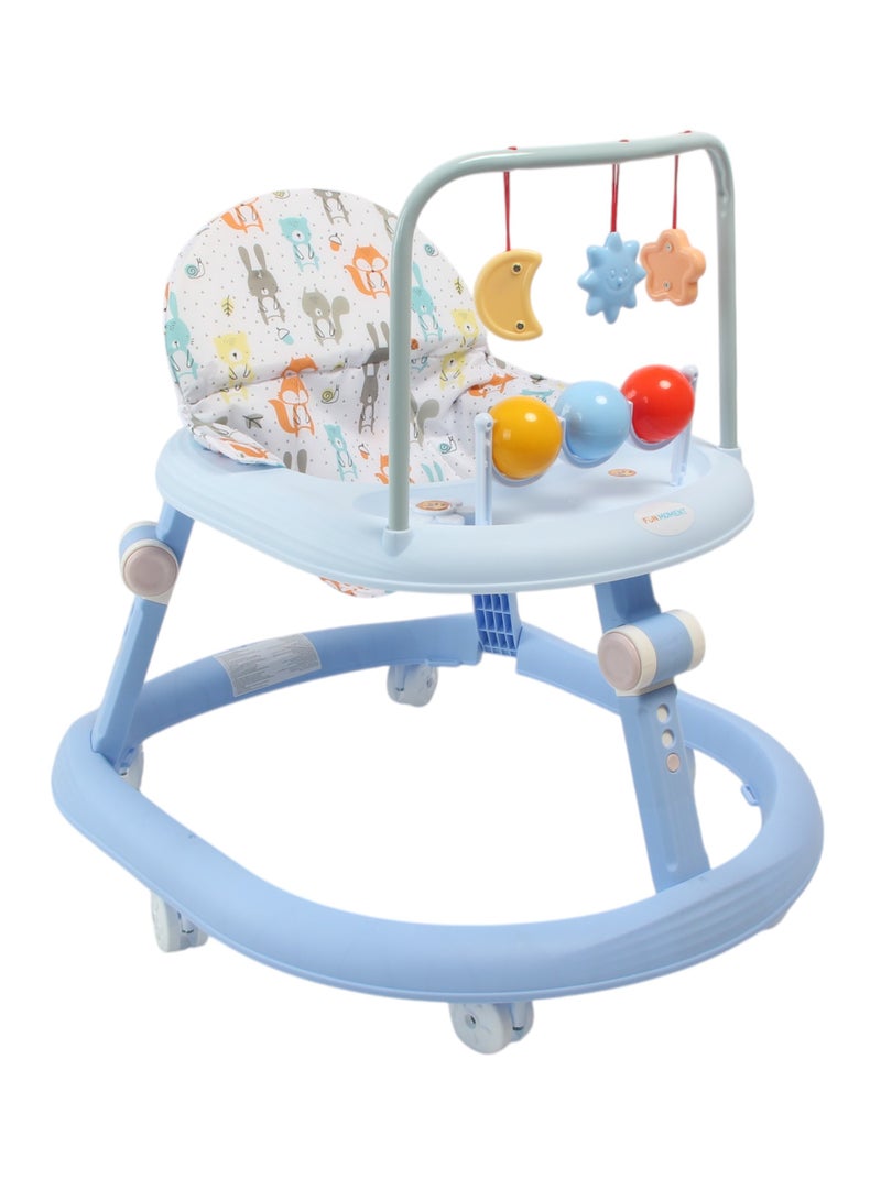 لحظة مرح مشاية للاطفال مع ارتفاع قابل للتعديل وقابلة للطي، لعمر 6-12 شهر - Image 1