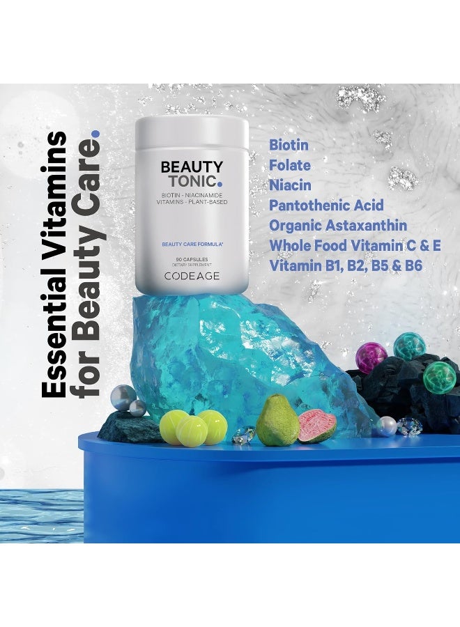 Codeage Beauty Tonic Dietary Supplement for Women - 90 Capsules - Image 4