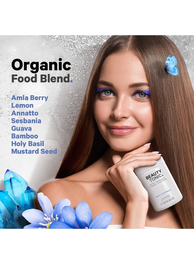 Codeage Beauty Tonic Dietary Supplement for Women - 90 Capsules - Image 5