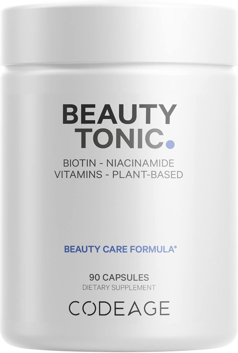 Codeage Beauty Tonic Dietary Supplement for Women - 90 Capsules - Image 1
