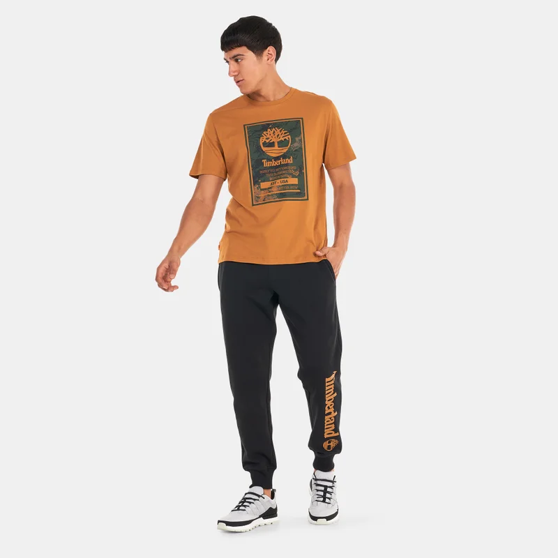 Timberland Men's Printed Logo Authentic T-Shirt