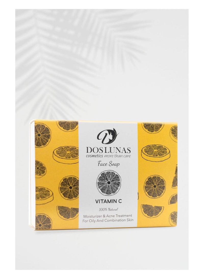 DOS LUNAS FACE SOAP VITAMIN C 100g - Image 1
