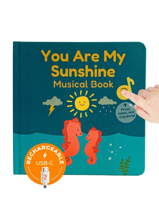 Cali's Books Cali's Books You are My Sunshine Nursery Rhymes | Interactive Sound Book | Musical Toys for Toddlers 1-3 | Sound Book for Babies and Toddlers | Interactive Baby Learning Toy.  - Image 1