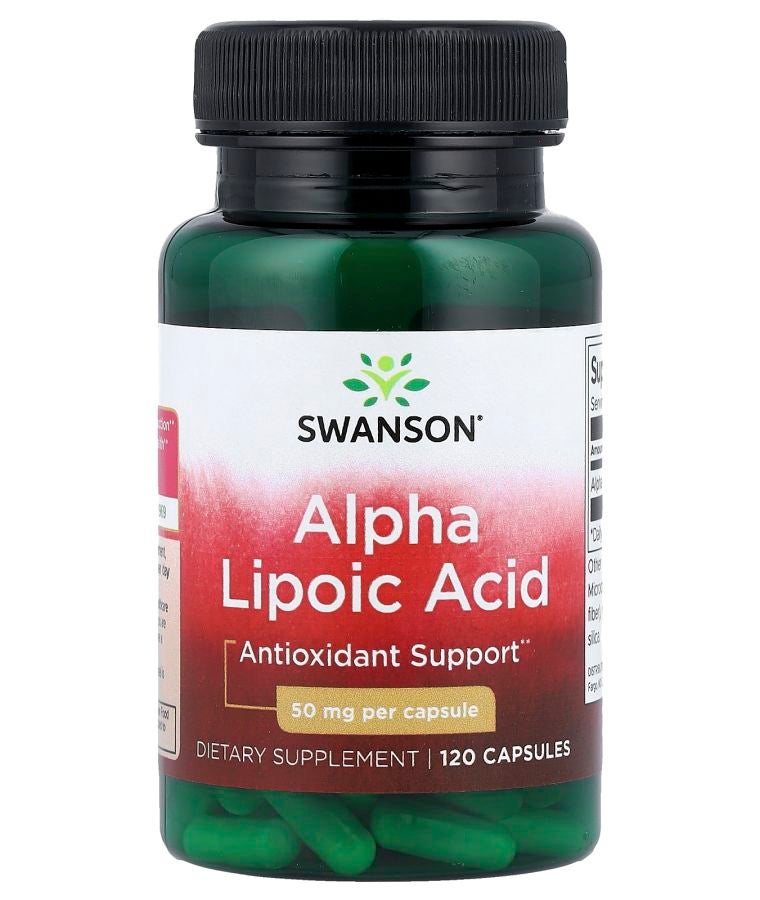 Alpha Lipoic Acid 50 mg 120 Capsules