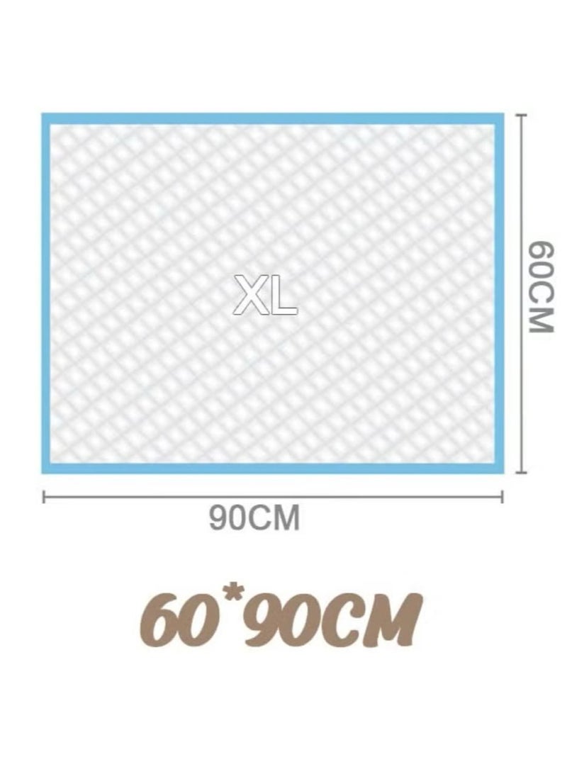 60x90CM XL Disposable Underpads, Absorbent Incontinence Bed, Changing Mat For, Kids, Mothers, Elderly, Pets Underpads, Bed Protection 20 Pcs - Image 2