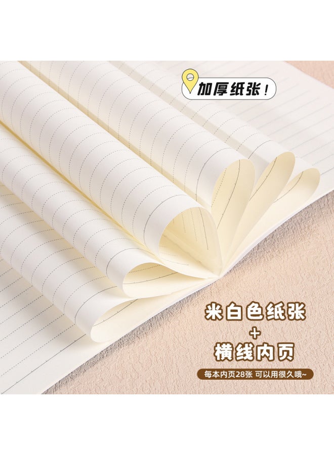 HELPS Creative Cartoon A5 Car Line This Primary School Students Soft Copy Diary Book Horizontal Line Notebook Stationery Reward Gift - Image 3