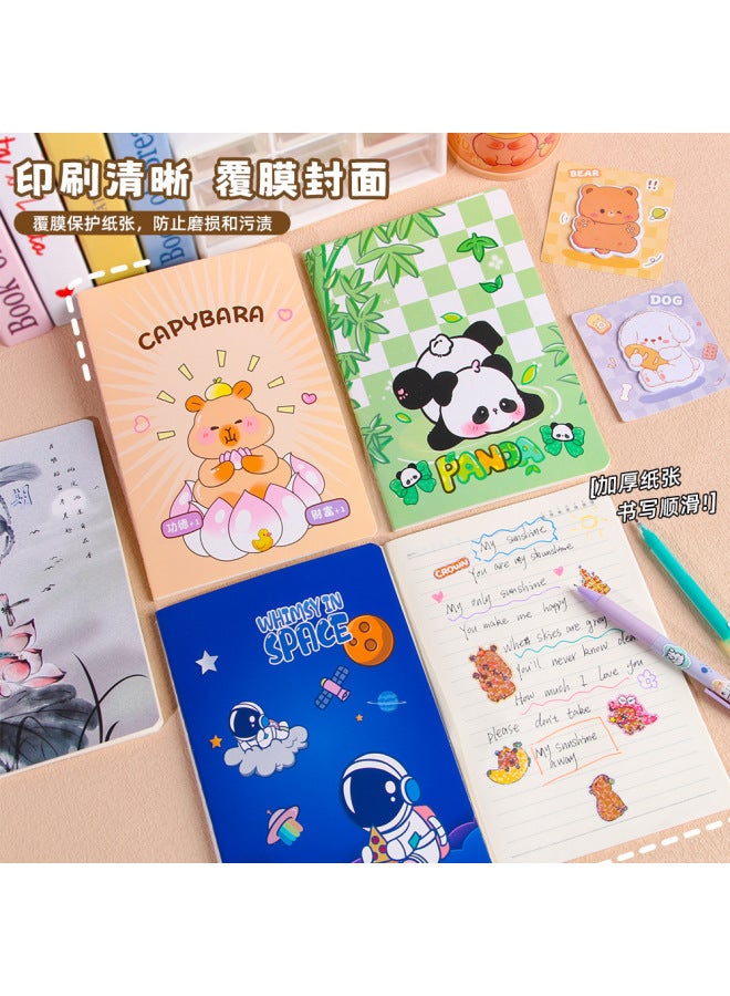 HELPS Creative Cartoon A5 Car Line This Primary School Students Soft Copy Diary Book Horizontal Line Notebook Stationery Reward Gift - Image 2