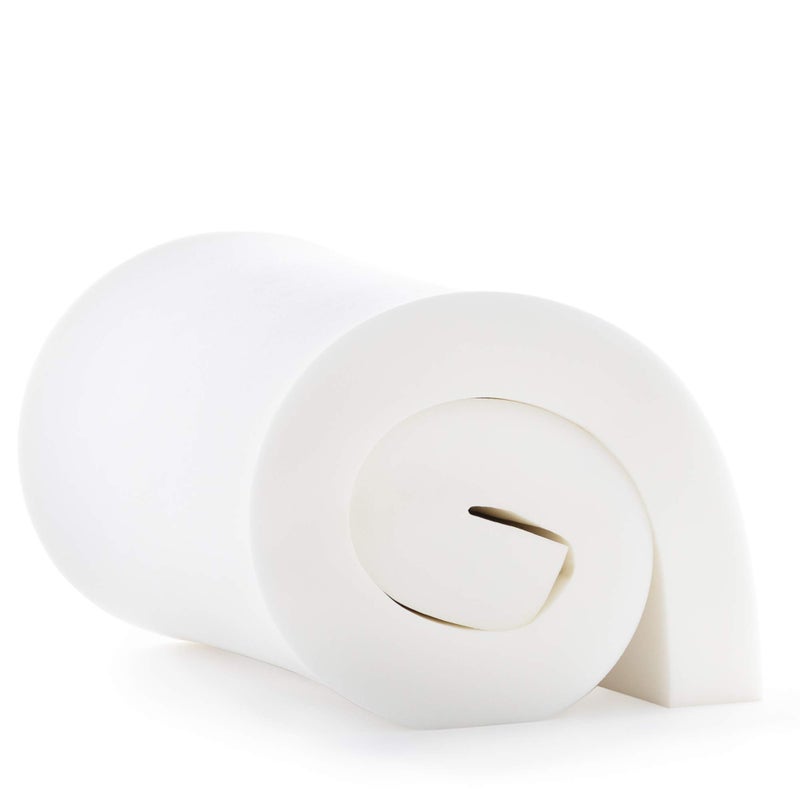Linenspa High Density Cushion Craft Foam  Perfect for Chairs Sofas Headboards and DIY Projects 4 x 24 x 72 White