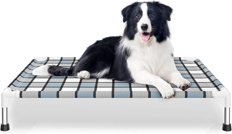 Caghash Kunpark Elevated Dog Bed Raised Dog Bed - Dog Bed Pet Bed Dog Cot for Medium Pet Taste Life, Start with A Pet Bed ！ - Image 1