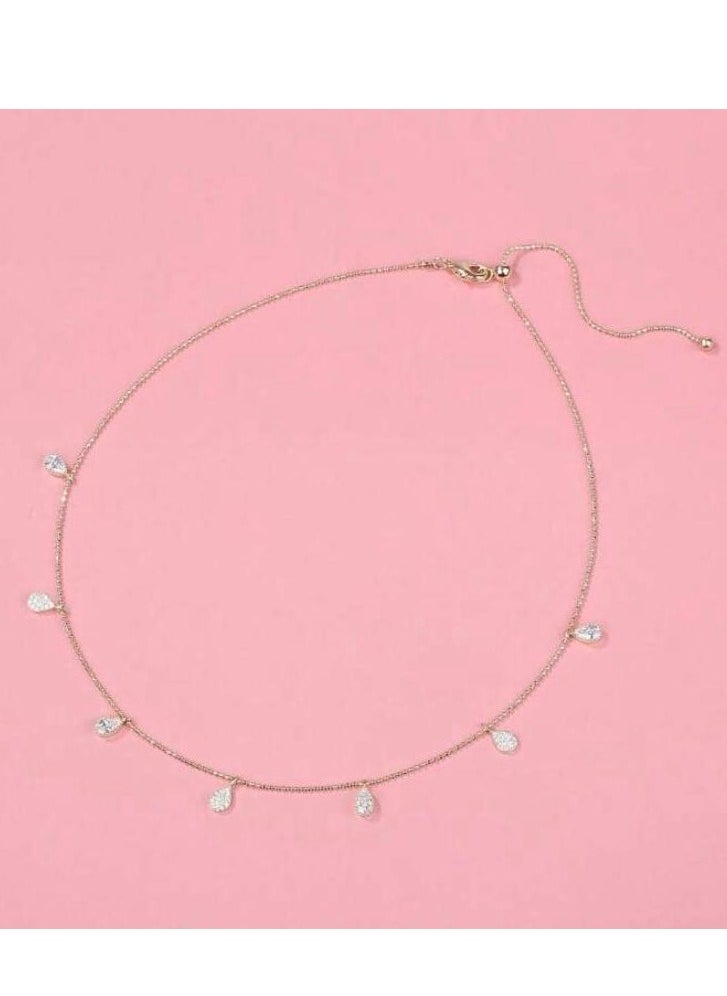 Generic Water drop necklace  - Image 3