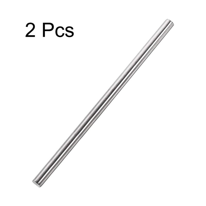 uxcell 8mm x 300mm 304 Stainless Steel Solid Round Rod for DIY Craft - 2pcs - Image 3